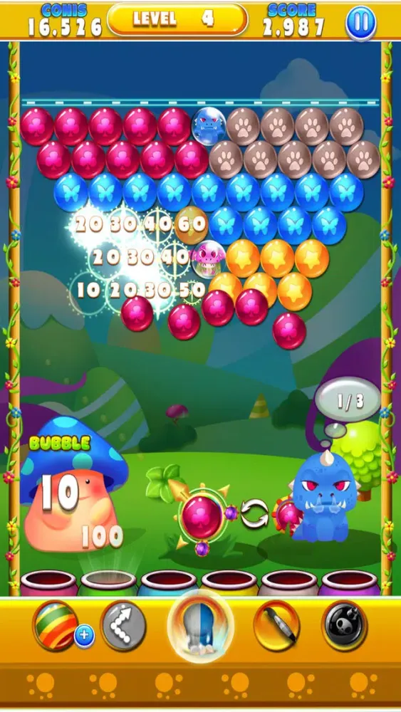 Bubble Shooter- Word Bubbles Pop Witch Land 2 Screenshots