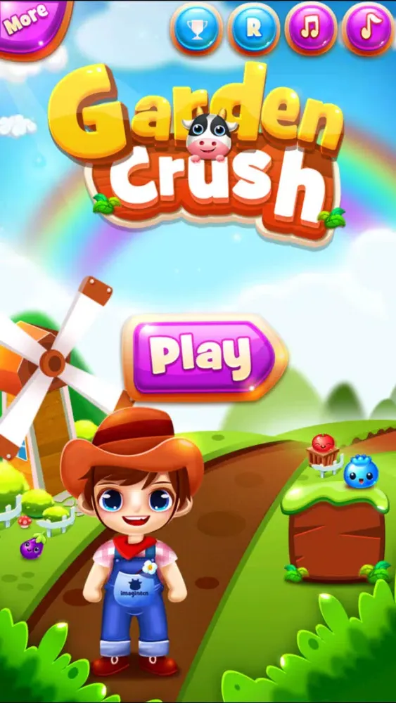 Tangkapan skrin Garden Fun- 3 Match Saga Games Jelly of Crush Blast Soda