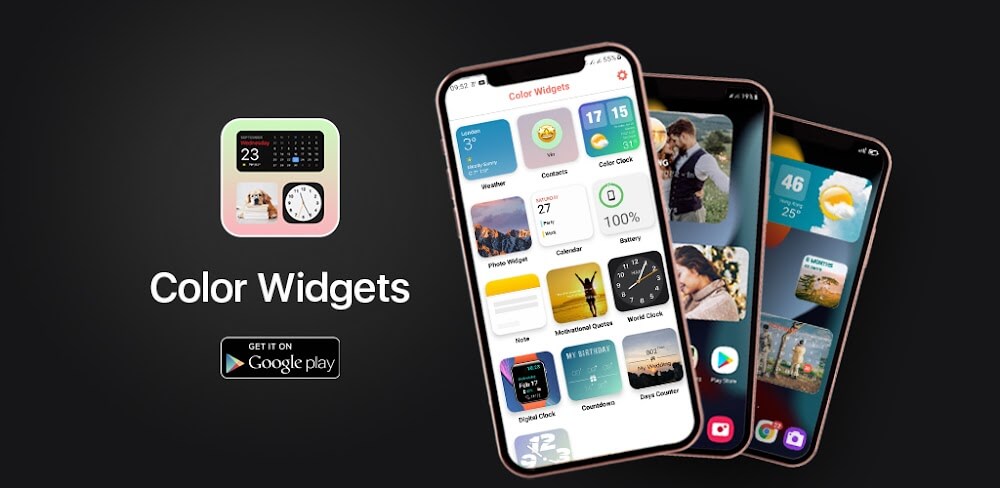 Widgets iOS 15 - Color Widgets