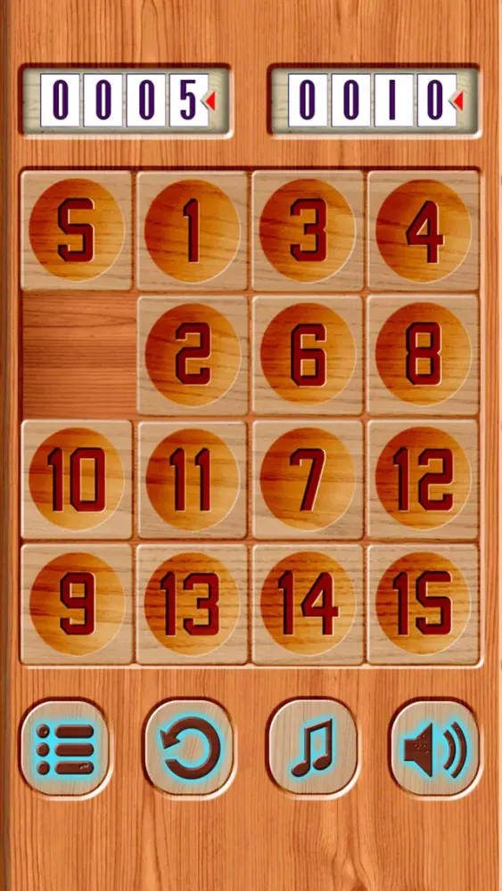 15 Puzzle with tutorial Screenshots