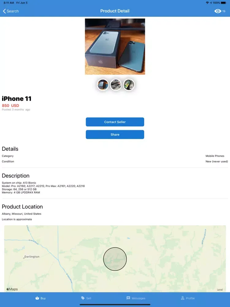 Captures d'écran de Bingo Deal - Buy, Shop, Sell iPad 