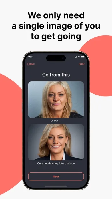 Screenshot di Face Studio: AI Make Over