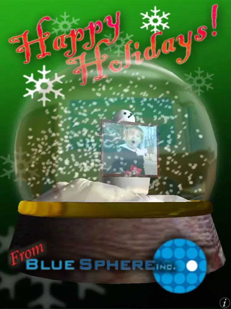 3D Snow Globe - Snowman iPad  স্ক্রিনশট