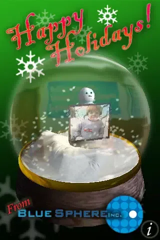 3D Snow Globe - Snowman স্ক্রিনশট