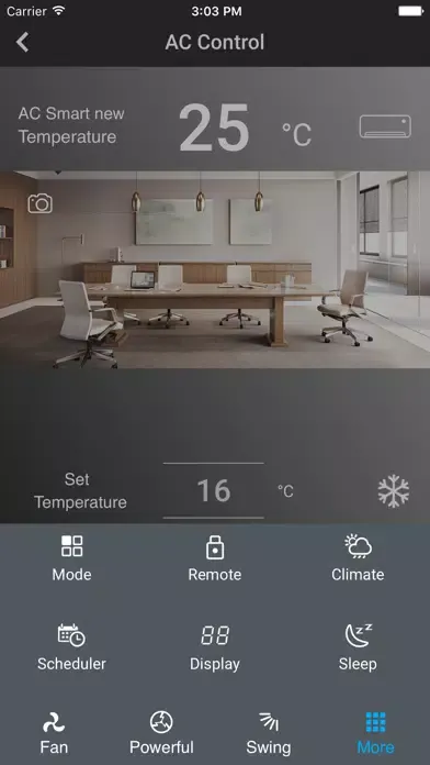 Captures d'écran de Blue Star Smart AC (WiFi)
