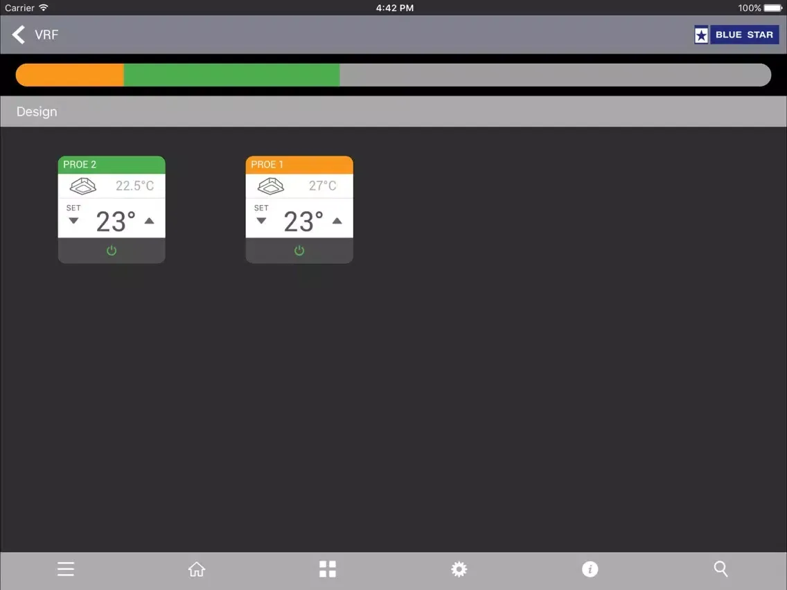 Blue Star CC for VRF iPad  سکرین شاٹس