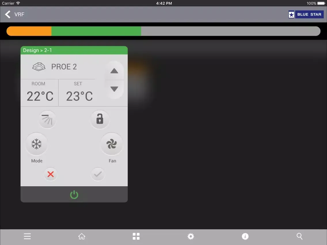 Blue Star CC for VRF iPad  سکرین شاٹس