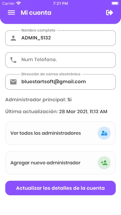 App Mi Negocio Admin应用截图
