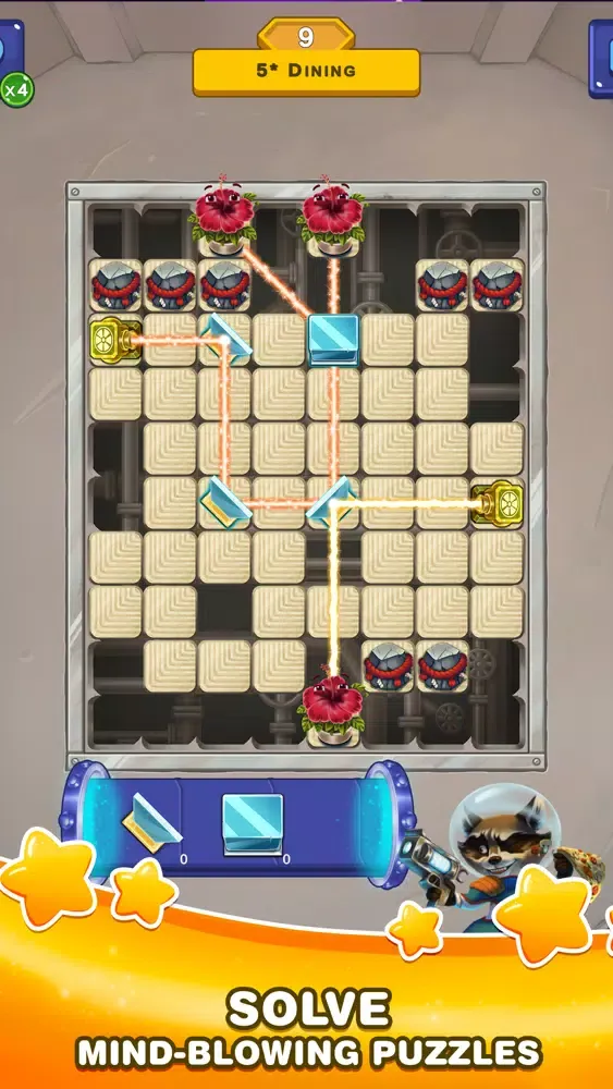 Screenshot di LIGHT FOR PLANTS: SPACE PUZZLE