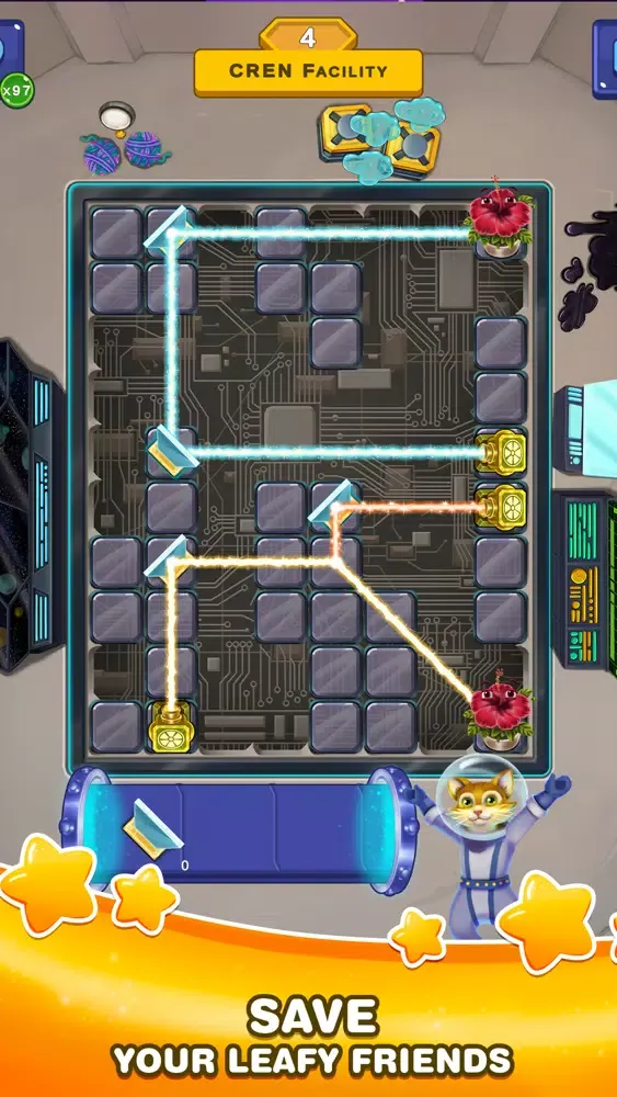 Screenshot di LIGHT FOR PLANTS: SPACE PUZZLE