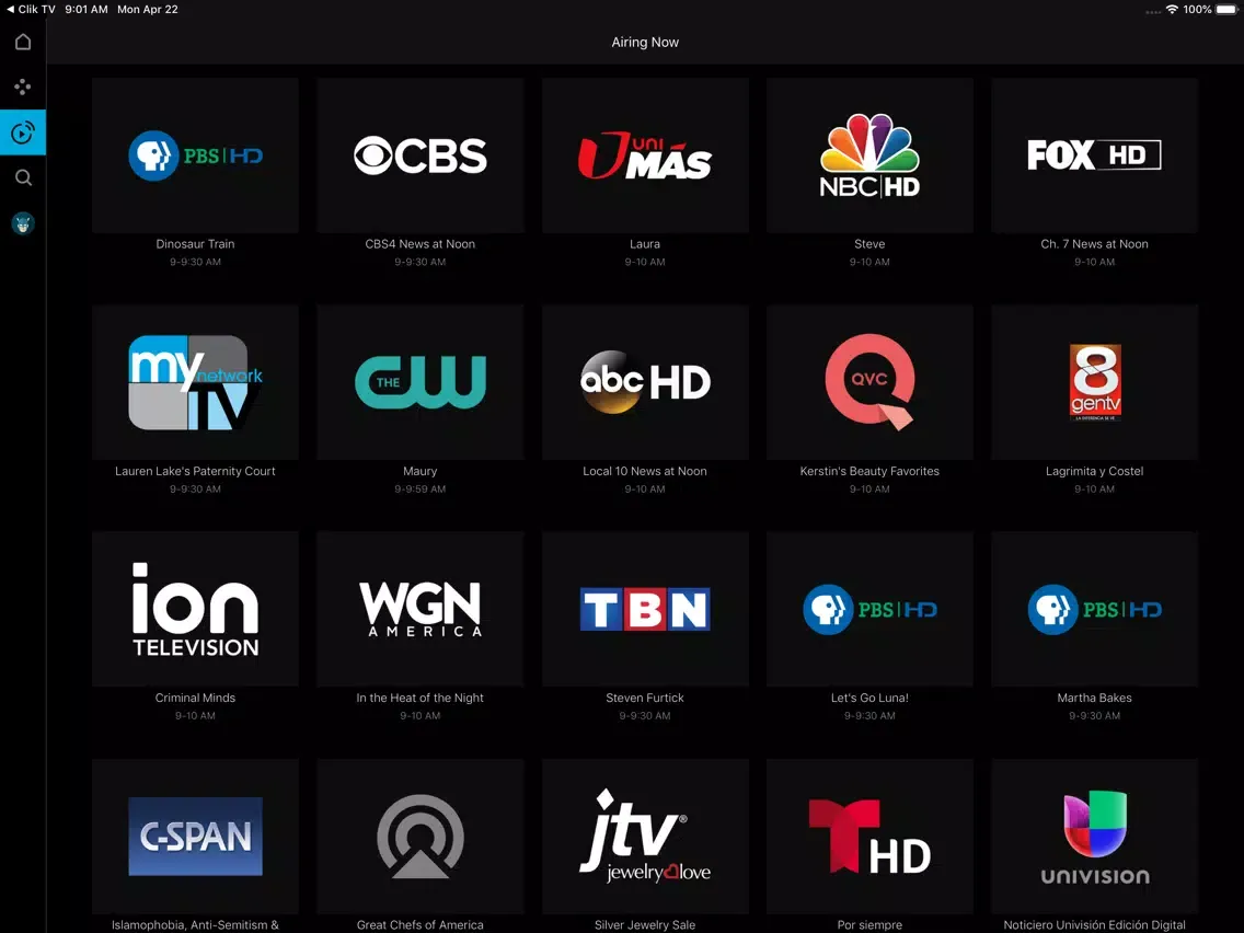 Blue Stream TV iPad  স্ক্রিনশট