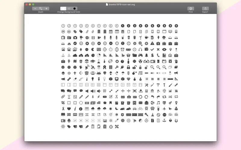 SVGViewer - Converter Screenshots