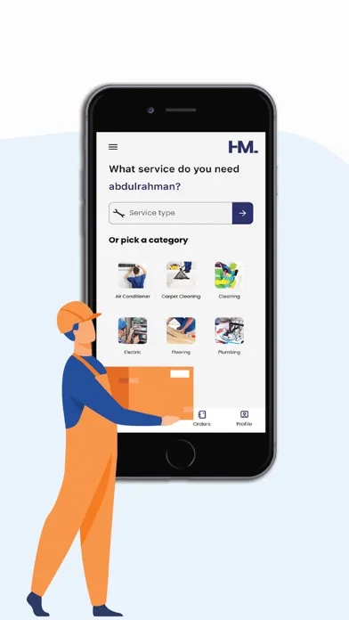 Tangkapan layar HML Facility management