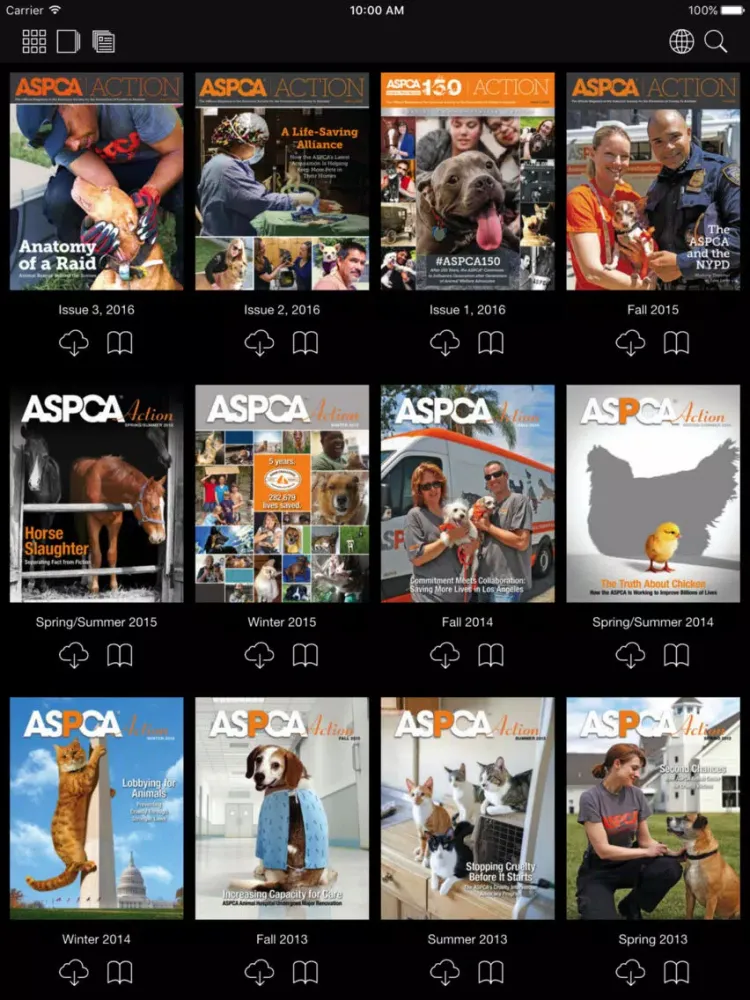 ASPCA Action iPad 应用截图