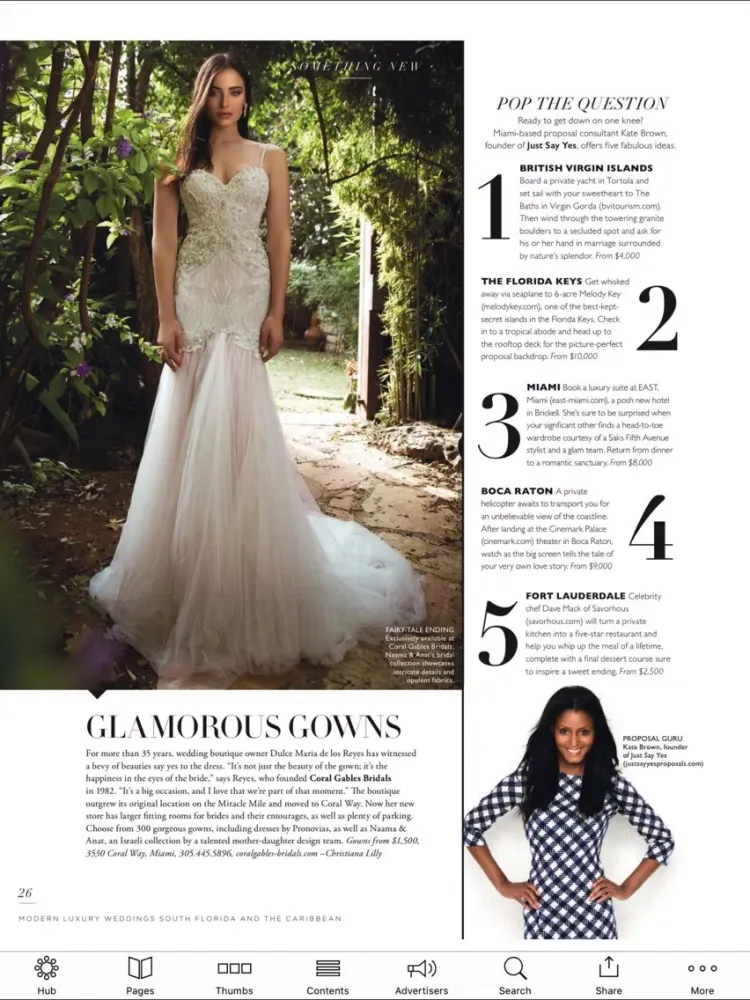 Weddings South Florida iPad स्क्रीनशॉट