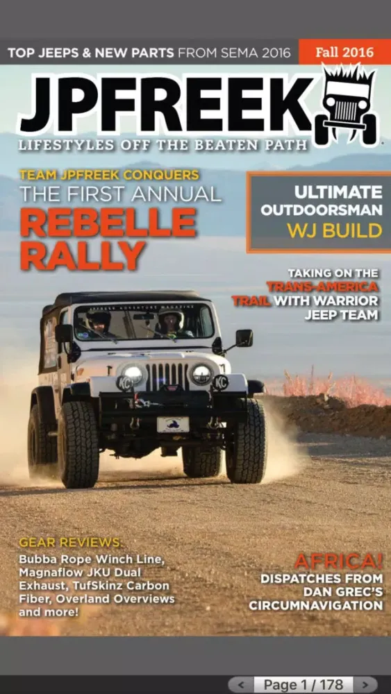 JPFreek Adventure Magazine应用截图