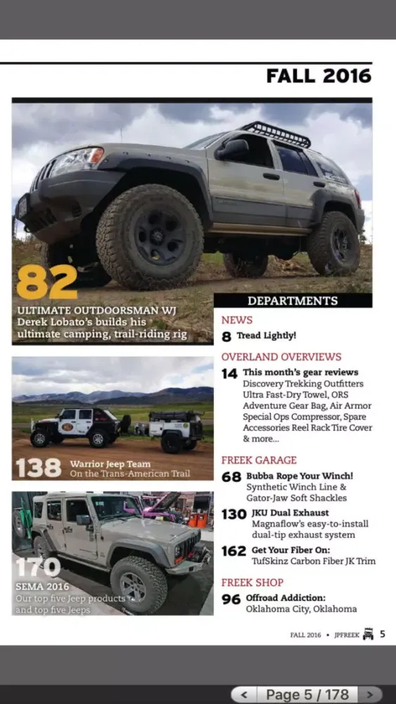 JPFreek Adventure Magazine应用截图