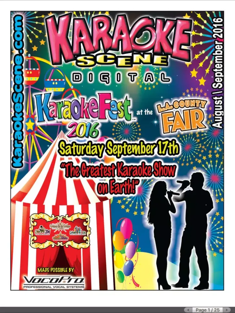 Ảnh chụp màn hình của Karaoke Scene iPad