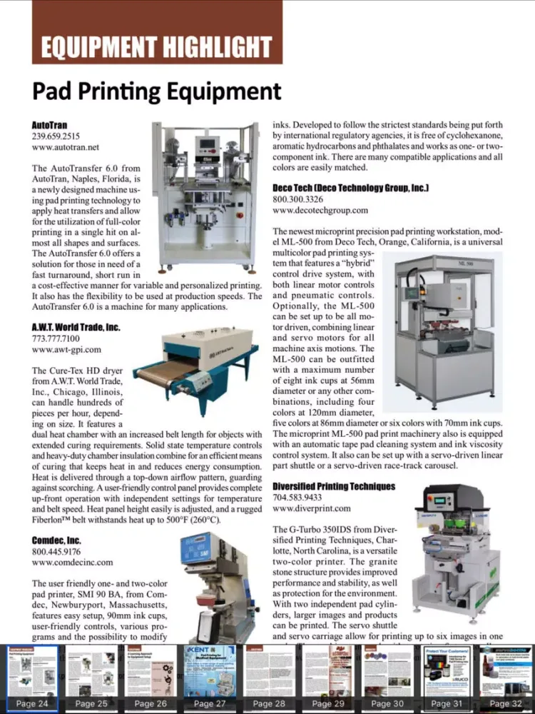 ภาพหน้าจอของ Plastics Decorating Magazine iPad 