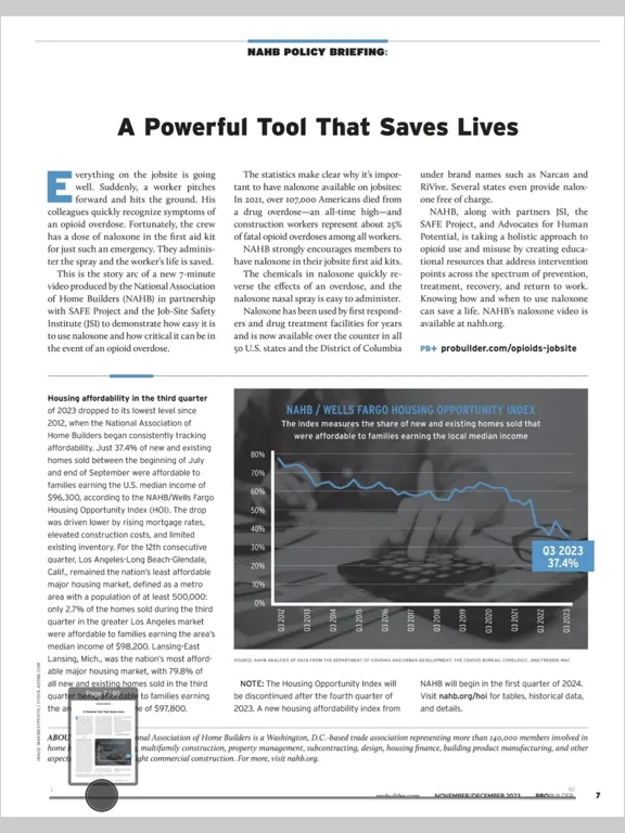 Zrzuty ekranu Professional Builder Magazine iPad