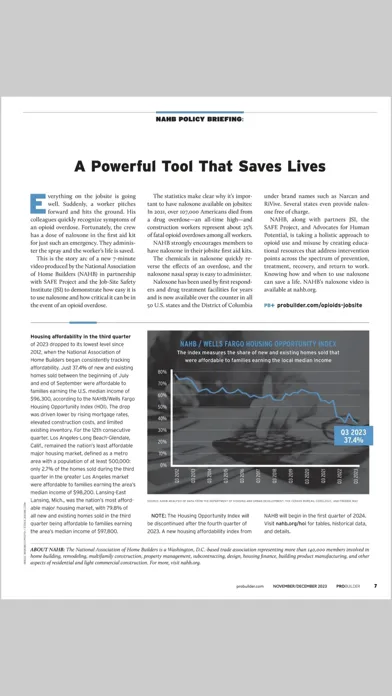 Zrzuty ekranu Professional Builder Magazine