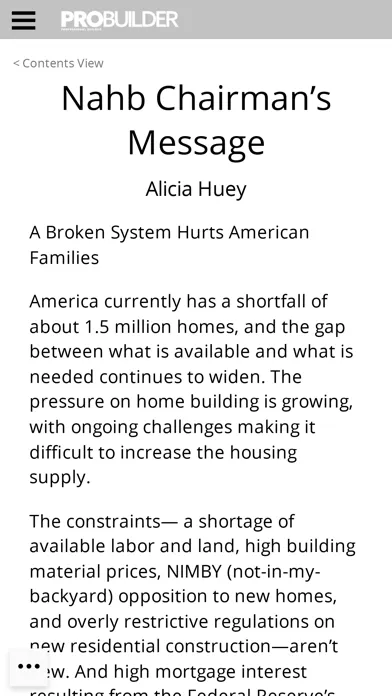 Zrzuty ekranu Professional Builder Magazine