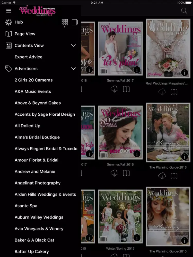 Real Weddings Magazine iPad  स्क्रीनशॉट