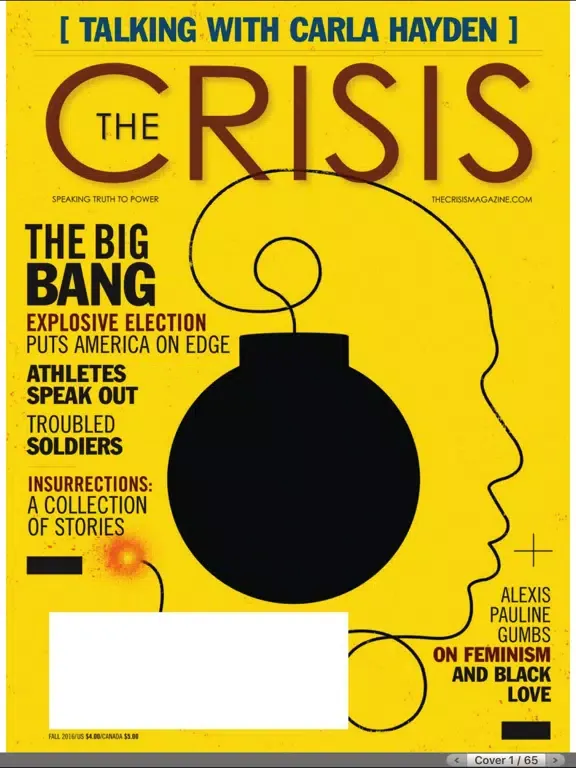 The Crisis Magazine iPad سکرین شاٹس