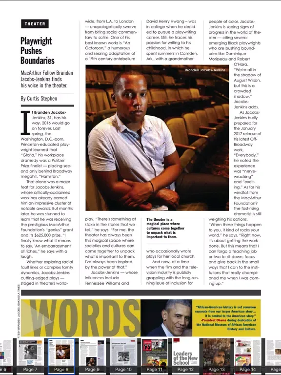 The Crisis Magazine iPad سکرین شاٹس