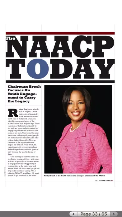 The Crisis Magazine سکرین شاٹس