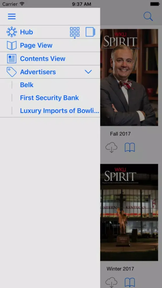 WKU SPIRIT Screenshots