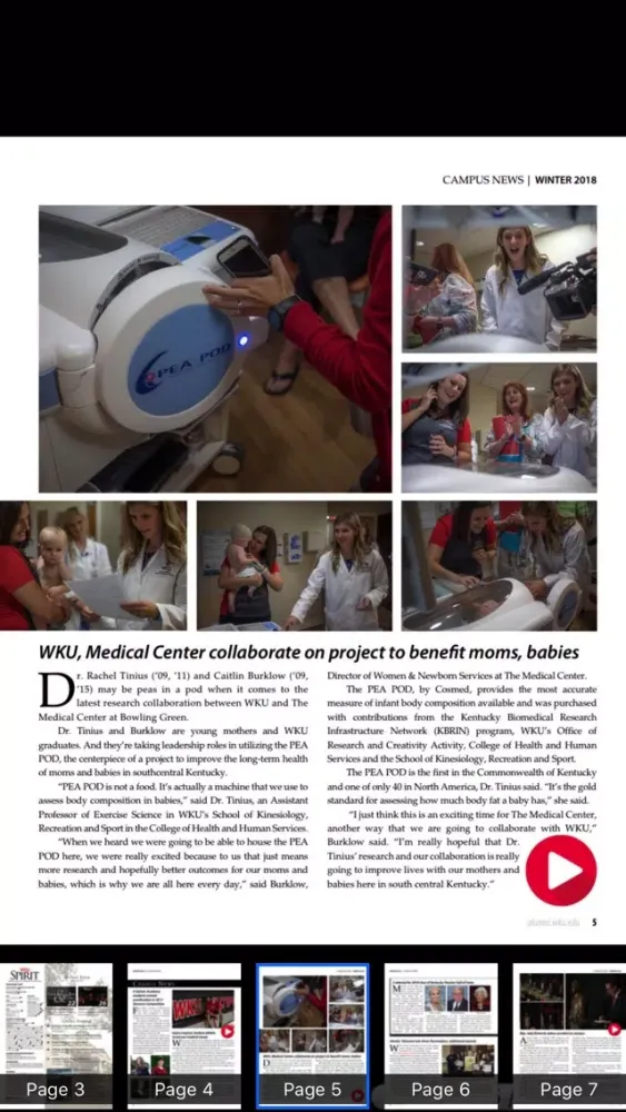 WKU SPIRIT Screenshots