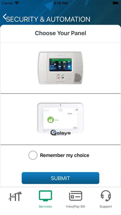 Capturas de pantalla de Home Telecom