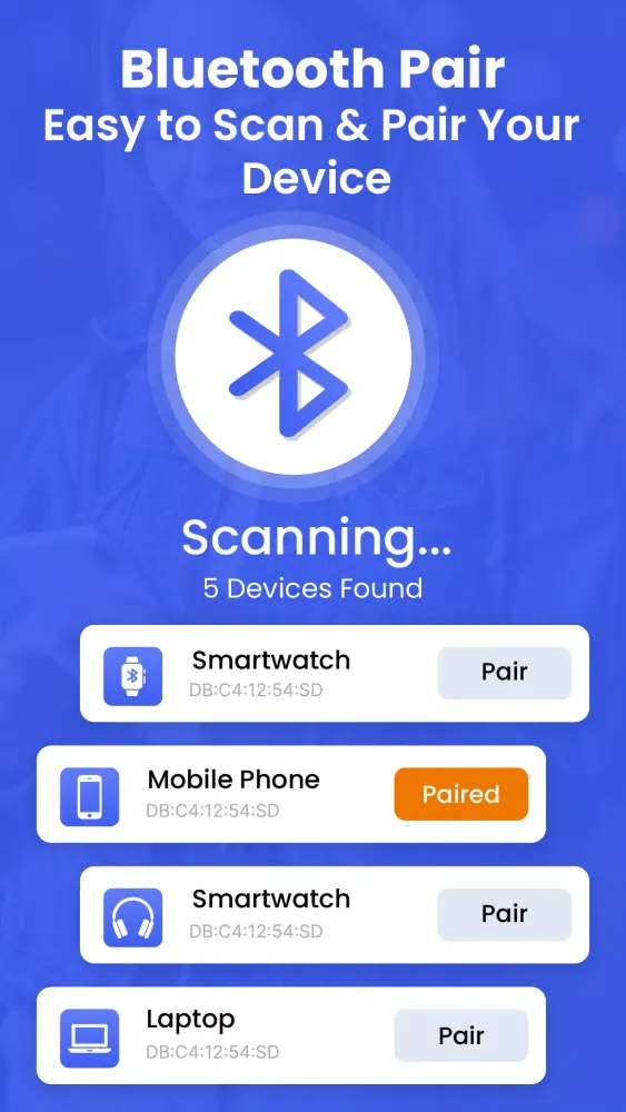 Bluetooth Auto Connect Scanner Screenshots
