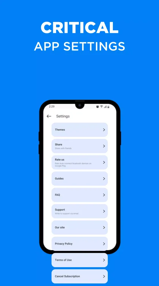 Bluetooth - Auto Connect Screenshots