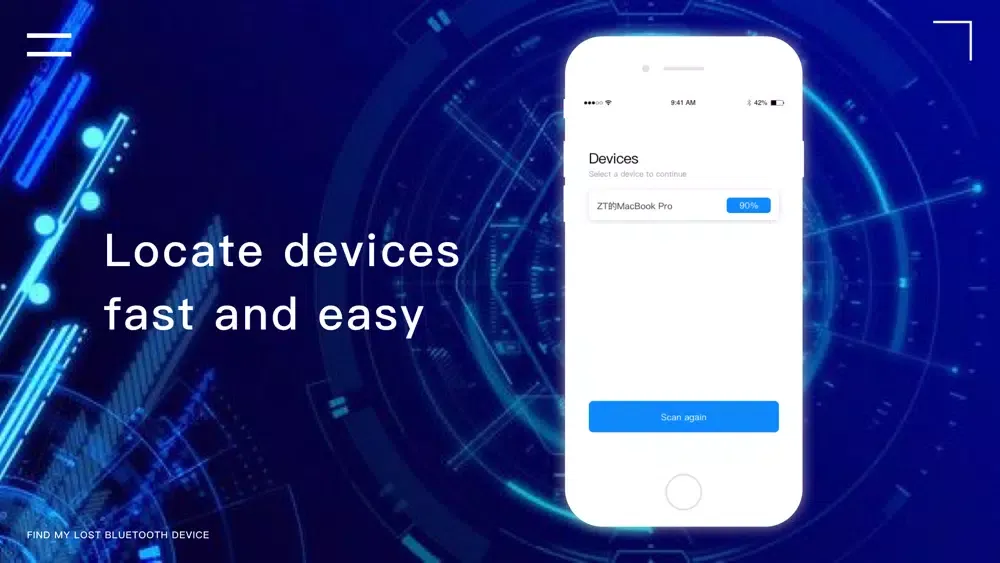 Find my bluetooth management 스크린샷