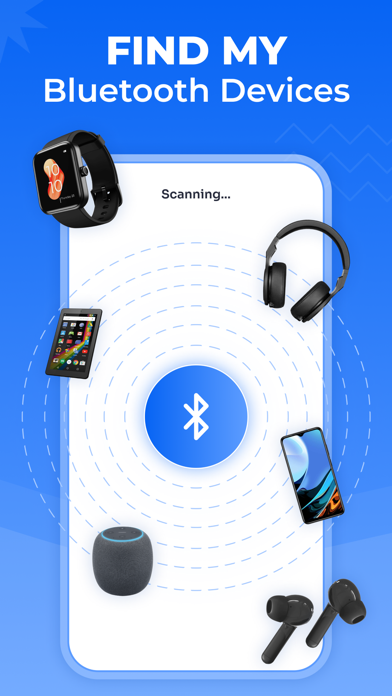 Tangkapan layar Bluetooth Find My Device