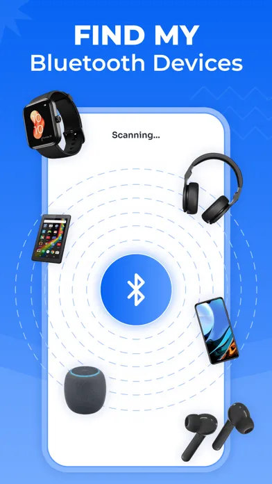 ภาพหน้าจอของ Bluetooth Find My Device