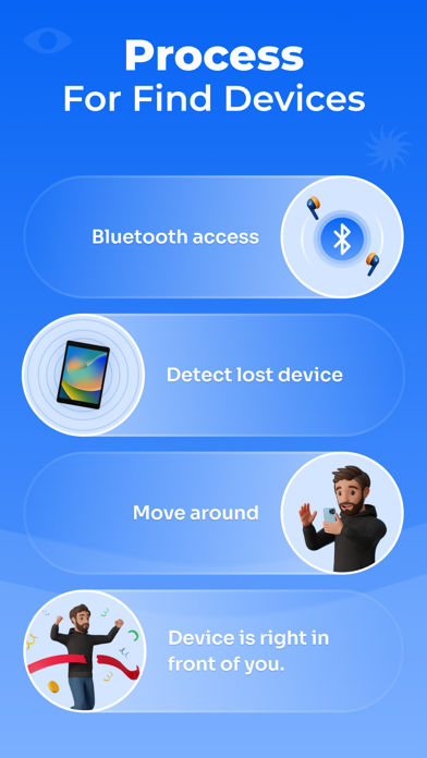 Tangkapan layar Bluetooth Find My Device