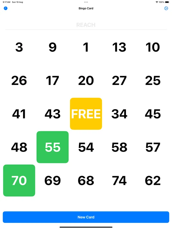 Скриншоты Bingo Card Creator iPad 