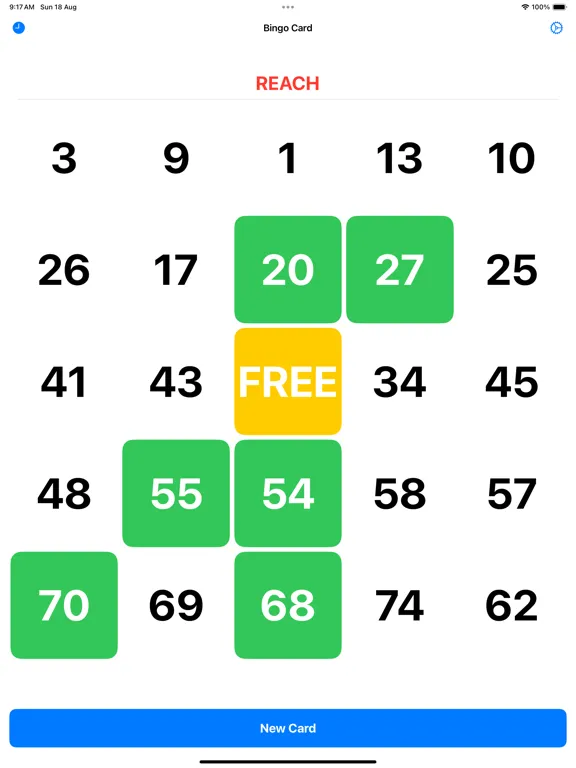 Скриншоты Bingo Card Creator iPad 