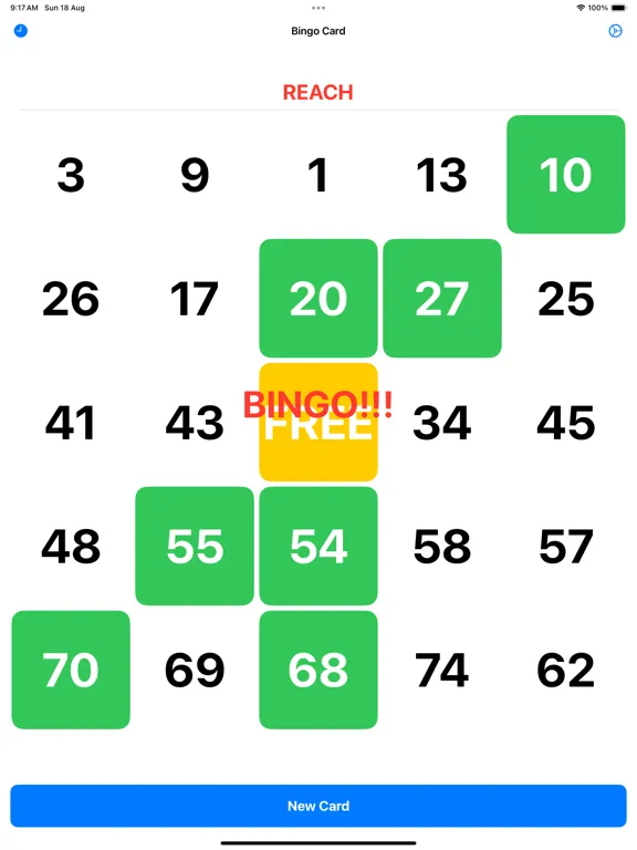 Скриншоты Bingo Card Creator iPad 