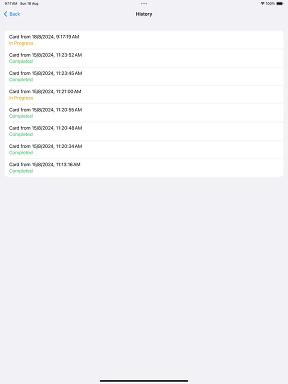 Скриншоты Bingo Card Creator iPad 