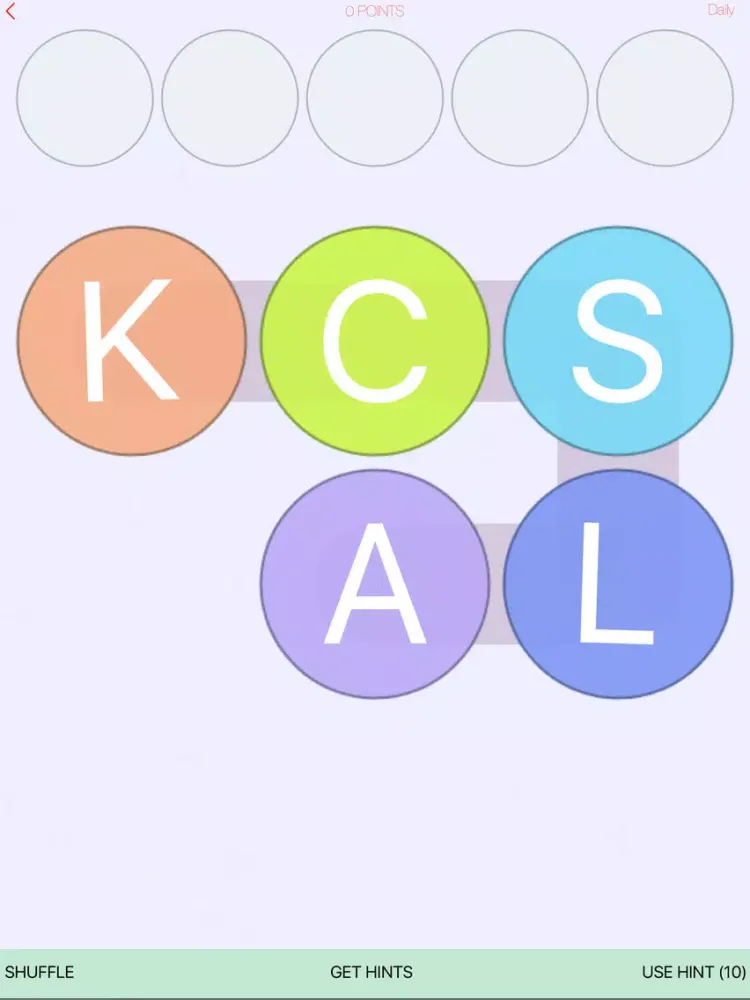 Zrzuty ekranu Letteroo - Tap Letters To Solve Word Puzzle iPad 