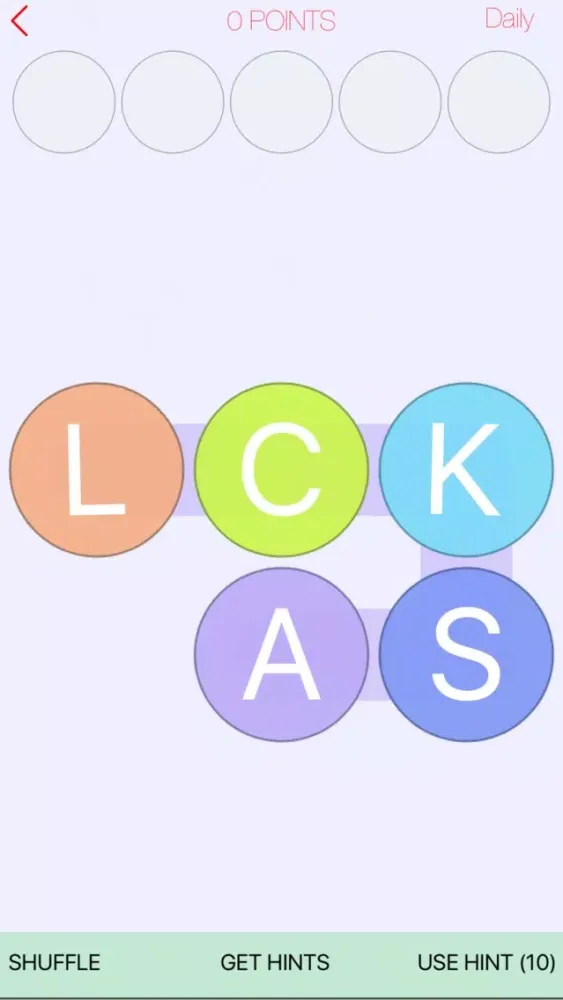 Zrzuty ekranu Letteroo - Tap Letters To Solve Word Puzzle