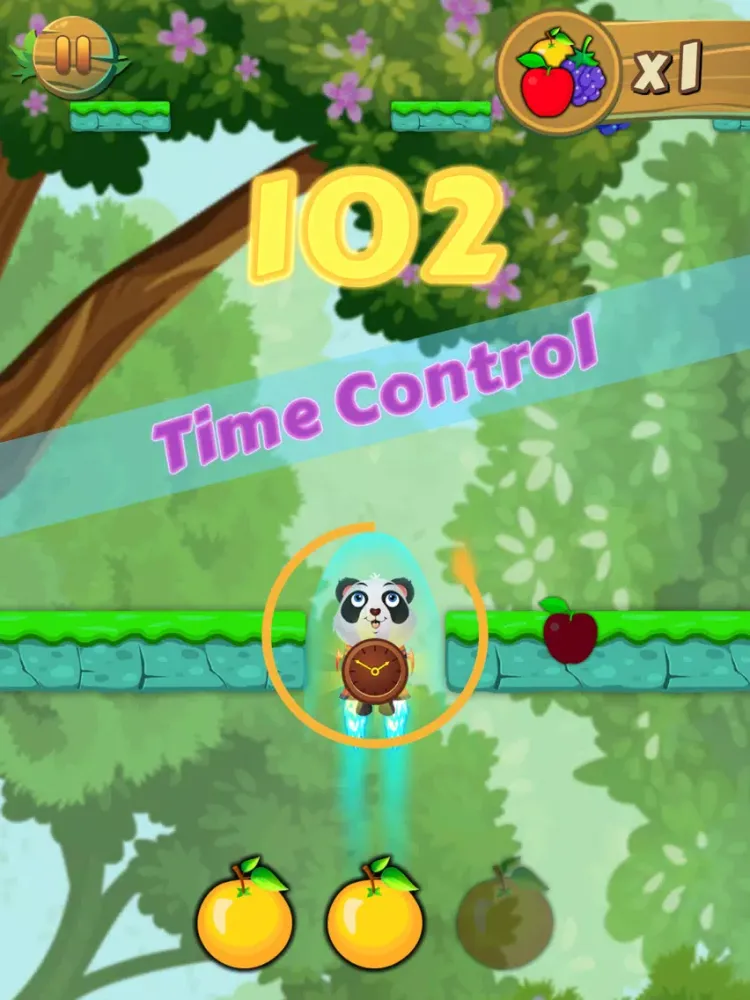 ภาพหน้าจอของ Slow Down Panda iPad 