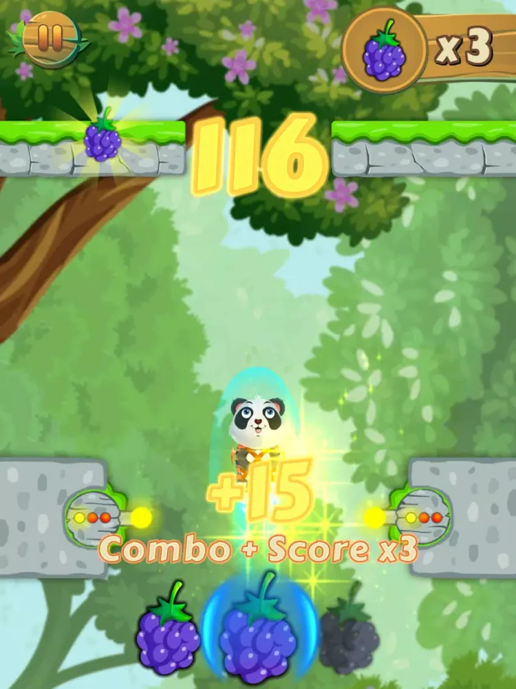 ภาพหน้าจอของ Slow Down Panda iPad 