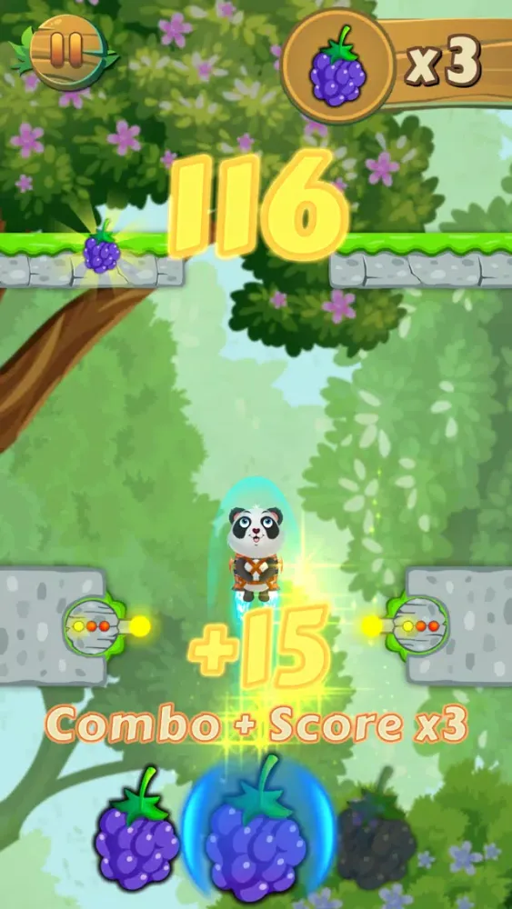 ภาพหน้าจอของ Slow Down Panda