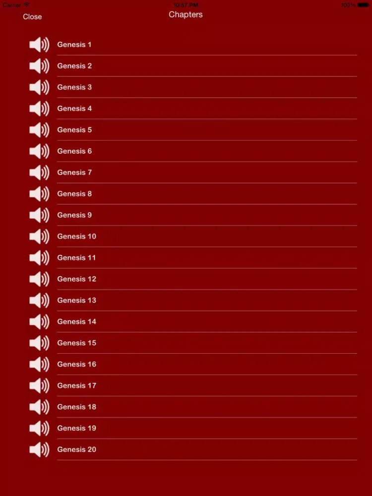 Holy Bible App - KJV Audio and Book iPad 应用截图