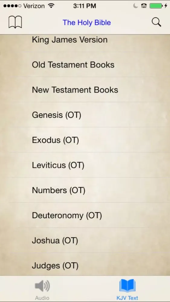 Holy Bible App - KJV Audio and Book应用截图